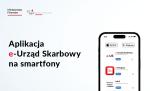 Grafika telefonu i napis: Aplikacja e-Urząd Skarbowy.